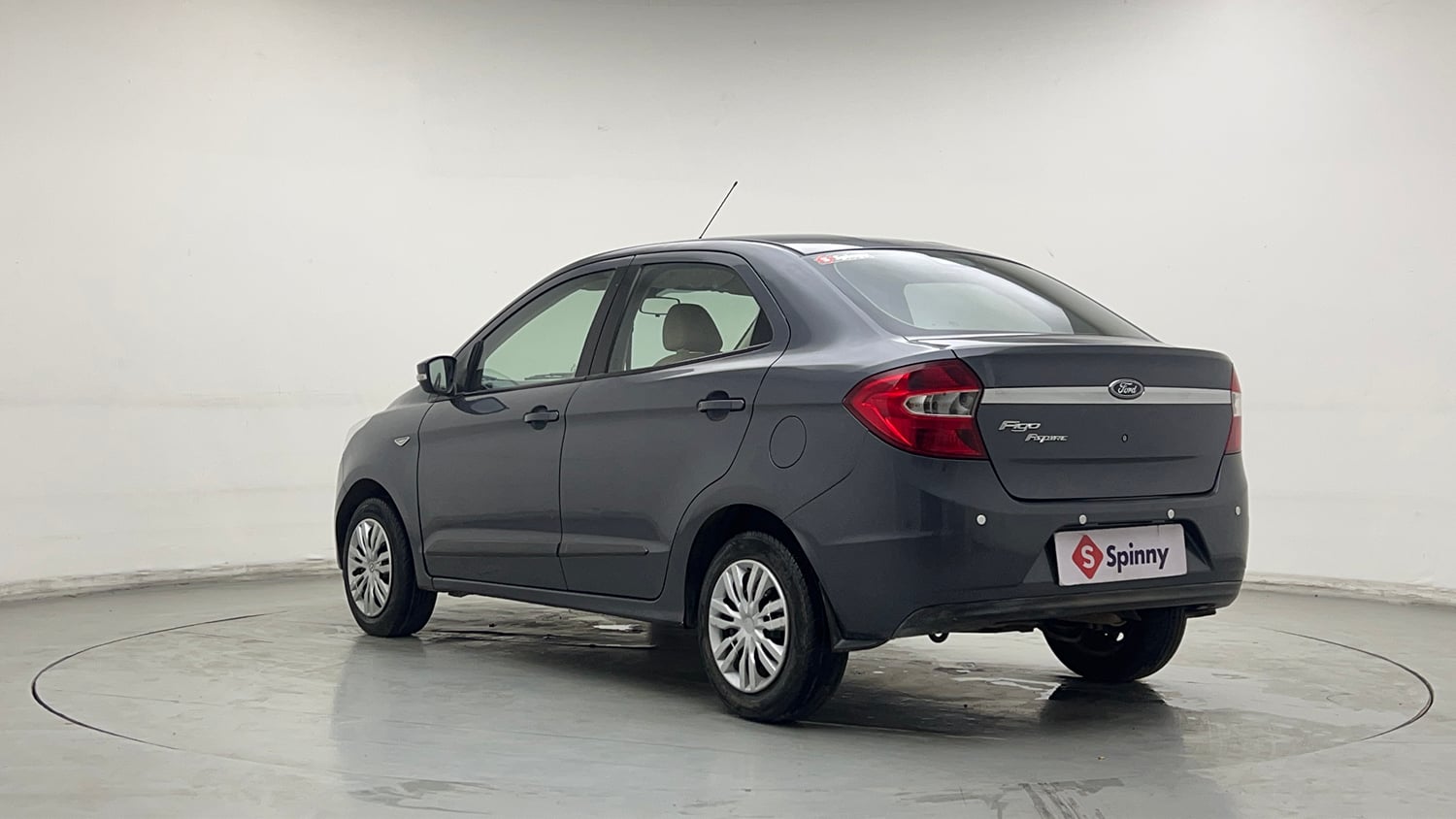 Used 2016 Ford Figo Aspire Trend 1.2 Ti-VCT Petrol Manual exterior LEFT REAR CORNER VIEW