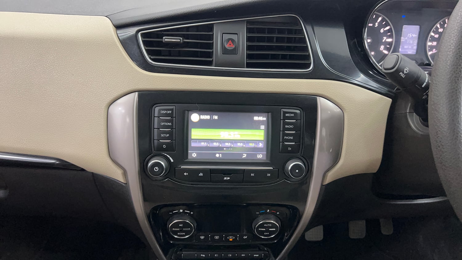 Used 2016 Tata Zest XT Petrol Petrol Manual interior MUSIC SYSTEM & AC CONTROL VIEW
