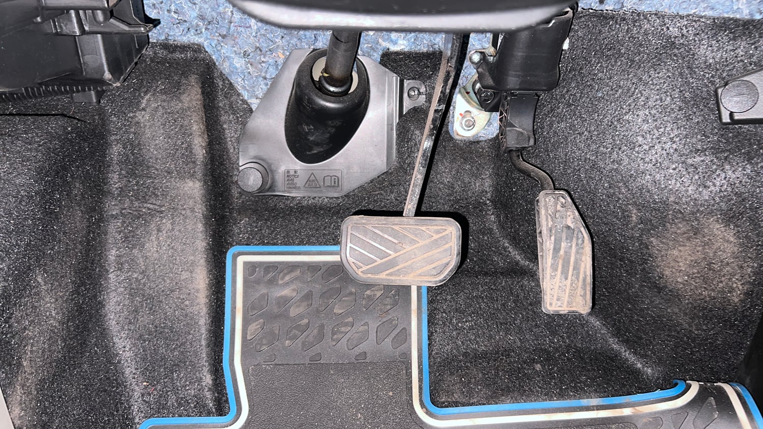 Used 2024 Maruti Suzuki Wagon R ZXI Plus 1.2 AGS Petrol Automatic interior PEDALS VIEW