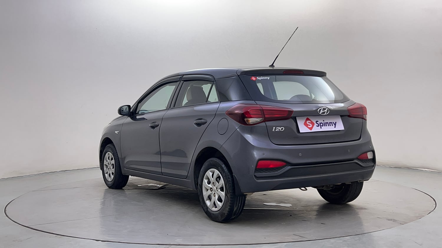 Used 2019 Hyundai Elite i20 Magna Plus 1.2 + CNG (Outside Fitted) Petrol Manual exterior LEFT REAR CORNER VIEW