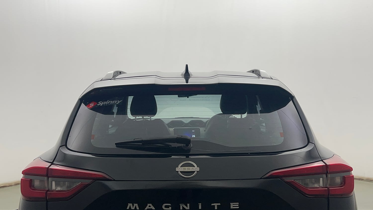Used 2023 Nissan Magnite XV Petrol Manual exterior BACK WINDSHIELD VIEW