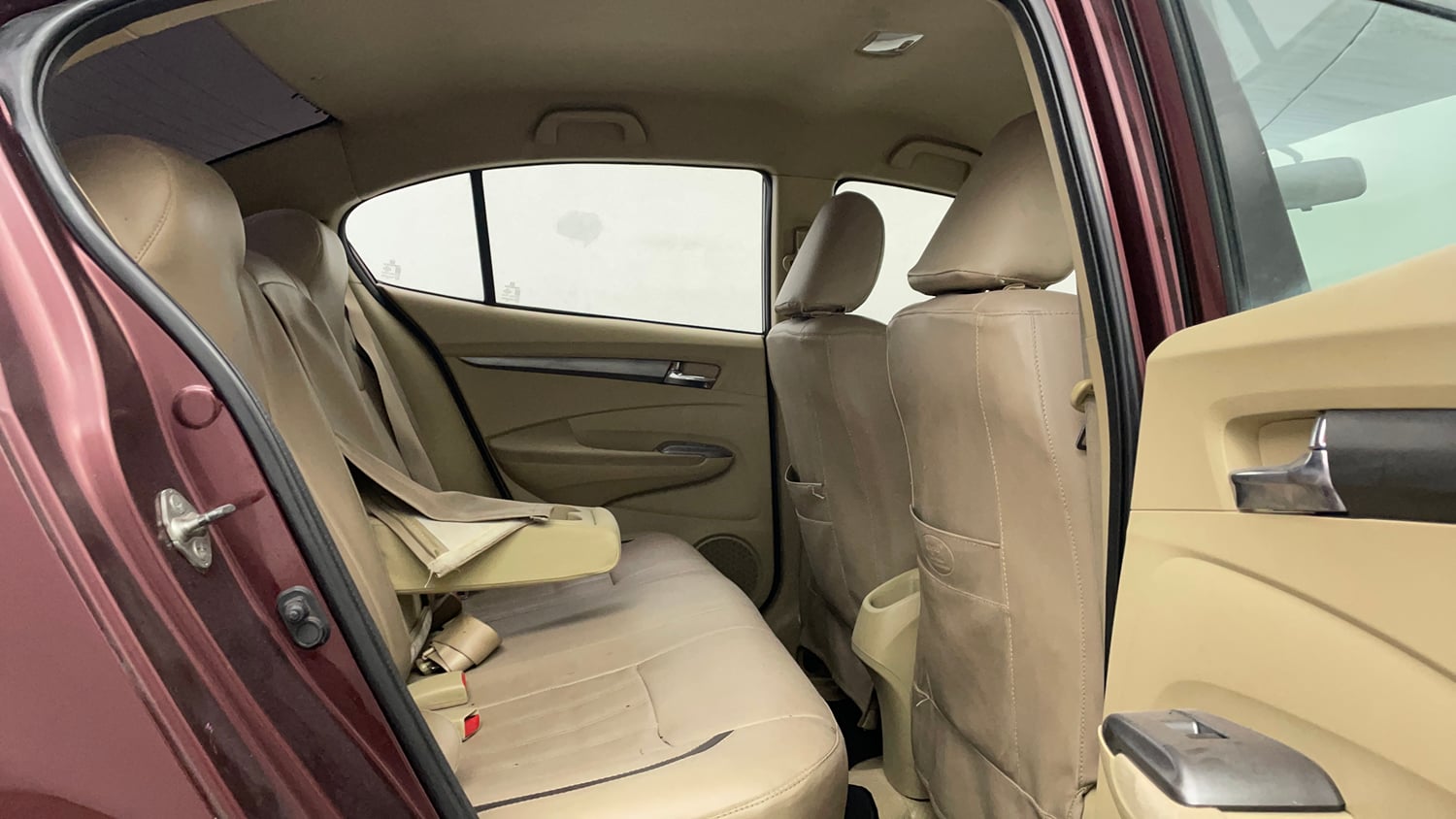 Used 2012 Honda City 1.5 V AT Petrol Automatic interior RIGHT SIDE REAR DOOR CABIN VIEW