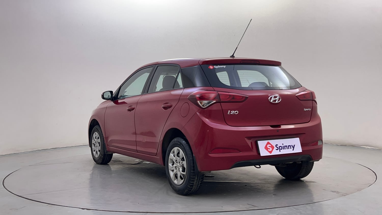 Used 2017 Hyundai Elite i20 Sportz 1.2 Petrol Manual exterior LEFT REAR CORNER VIEW