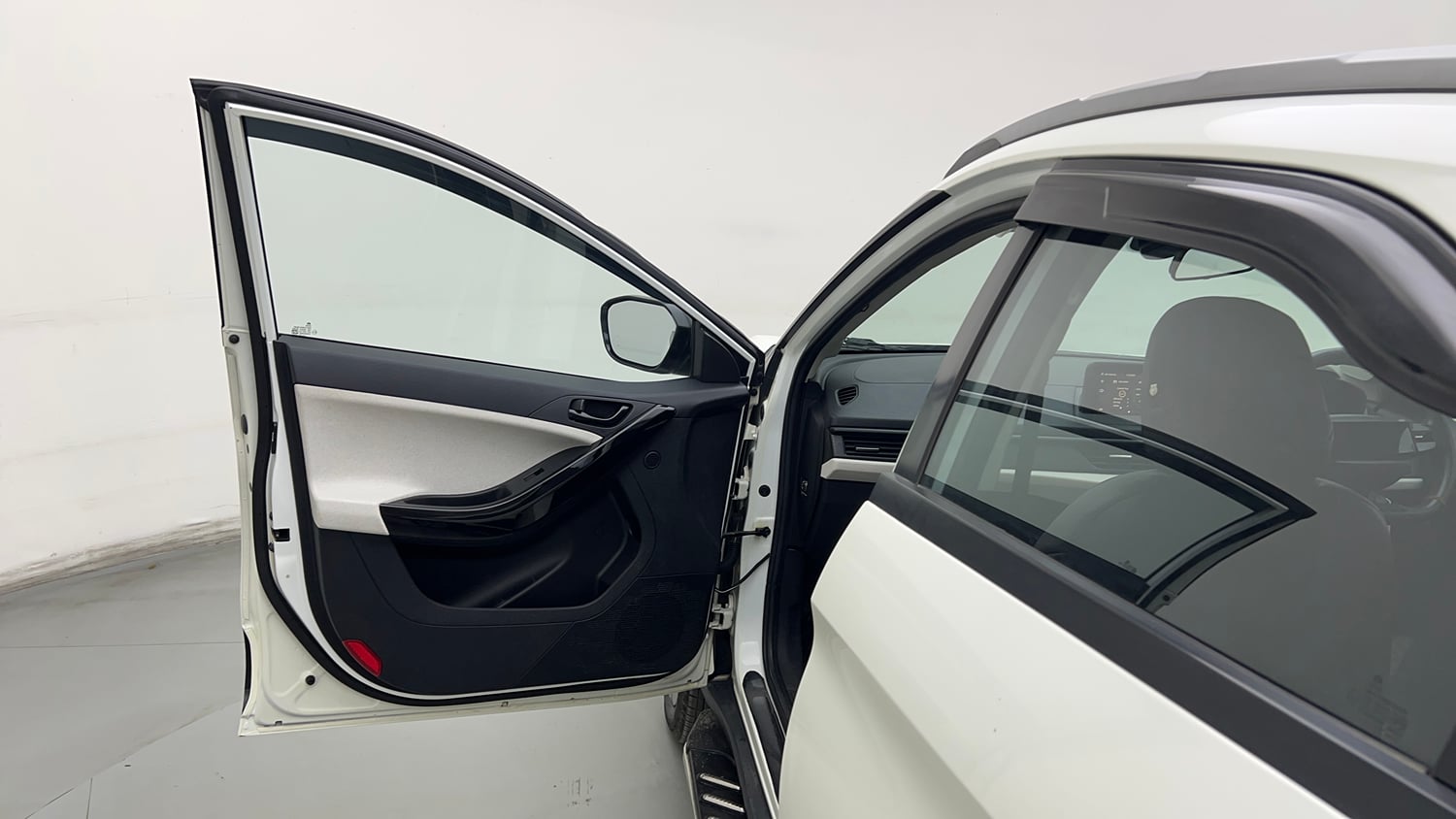 Used 2024 Tata Nexon Pure (S) 1.2 Petrol 6AMT Petrol Automatic interior LEFT FRONT DOOR OPEN VIEW