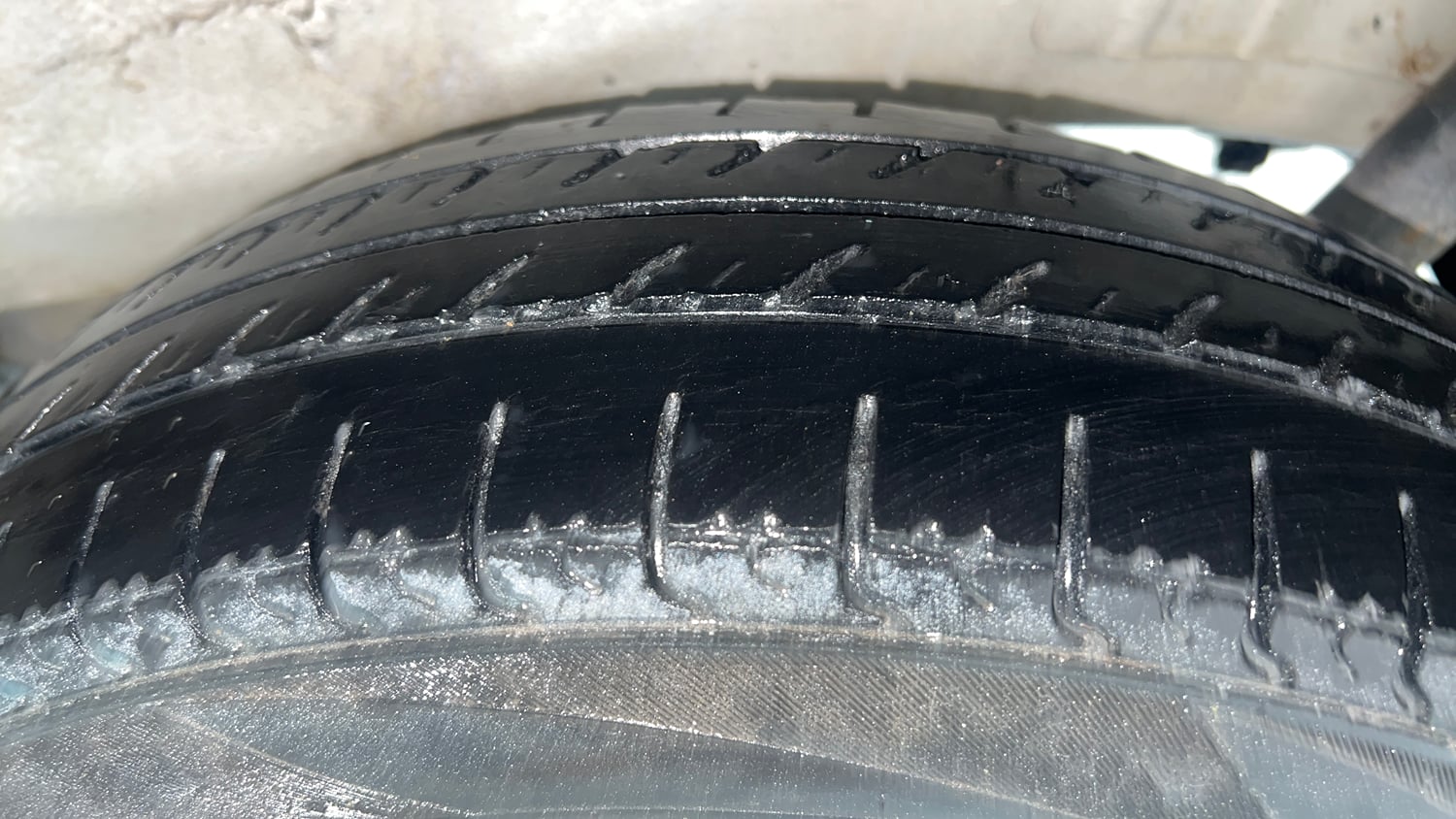 Used 2018 Maruti Suzuki Wagon R LXI CNG Cng Manual tyres LEFT REAR TYRE TREAD VIEW