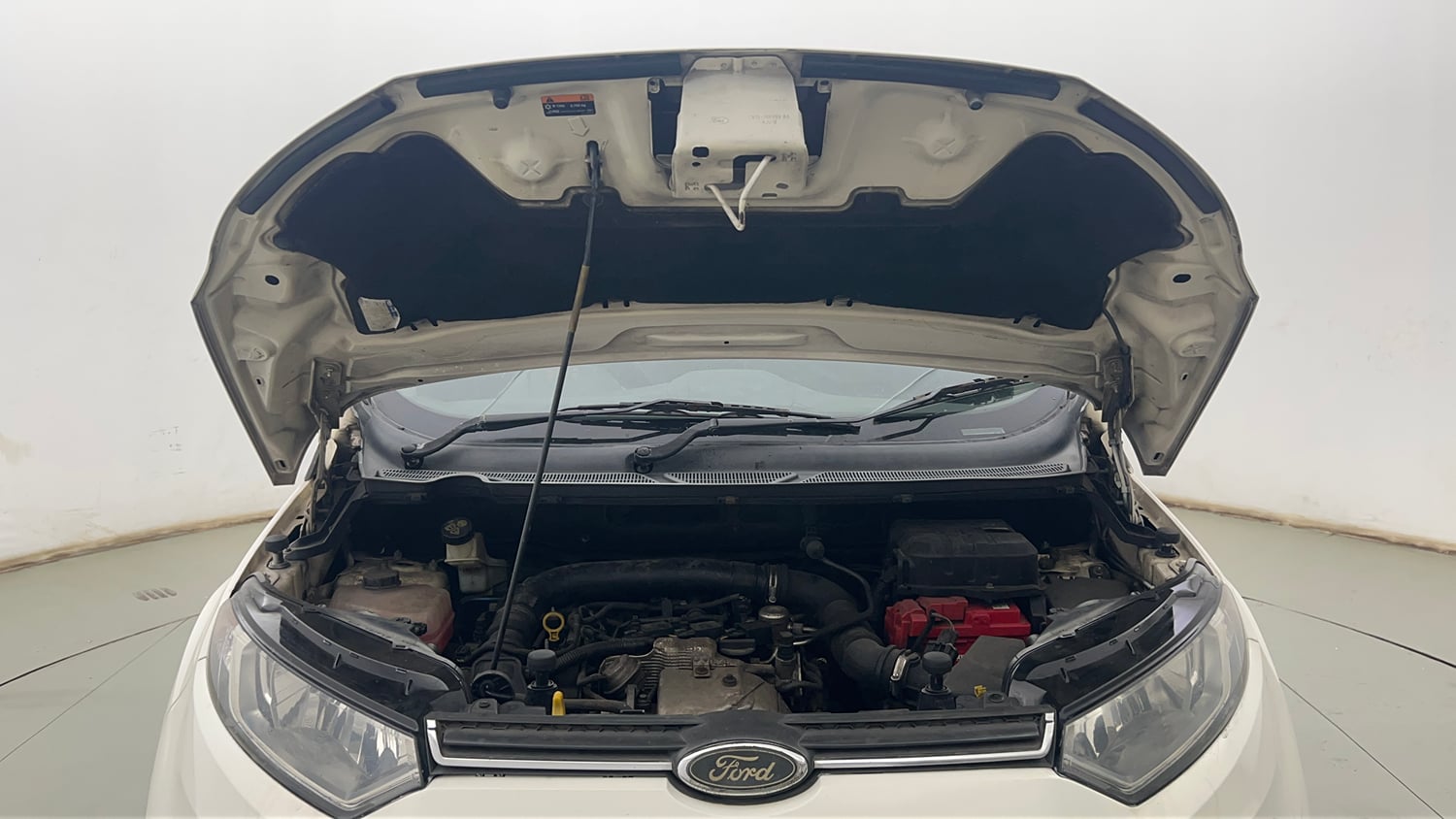 Used 2015 Ford EcoSport Titanium 1.0 Ecoboost (Opt) Petrol Manual engine ENGINE & BONNET OPEN FRONT VIEW