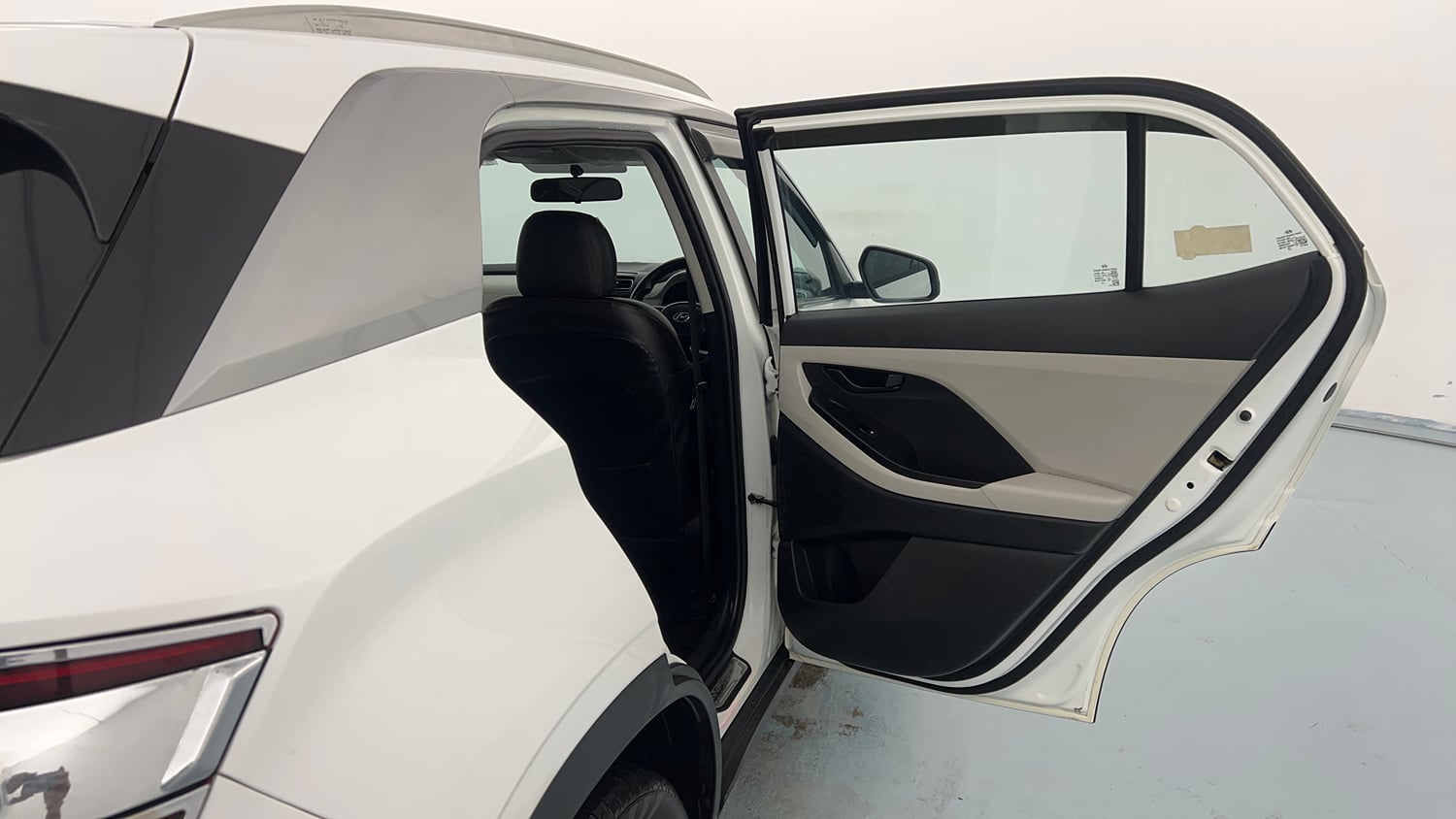 Used 2023 Hyundai Creta E 1.5 Diesel Diesel Manual interior RIGHT REAR DOOR OPEN VIEW