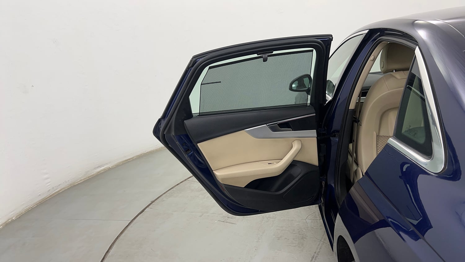 Used 2021 Audi A4 Premium Plus 40 TFSI Petrol Automatic interior LEFT REAR DOOR OPEN VIEW