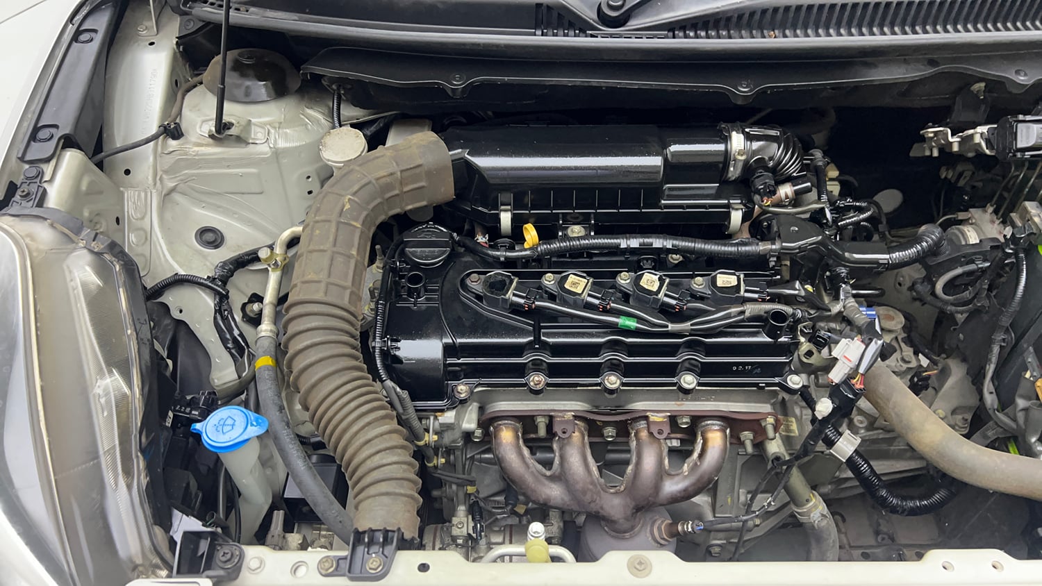 Used 2017 Maruti Suzuki Baleno Alpha 1.2 Petrol Manual engine ENGINE RIGHT SIDE VIEW