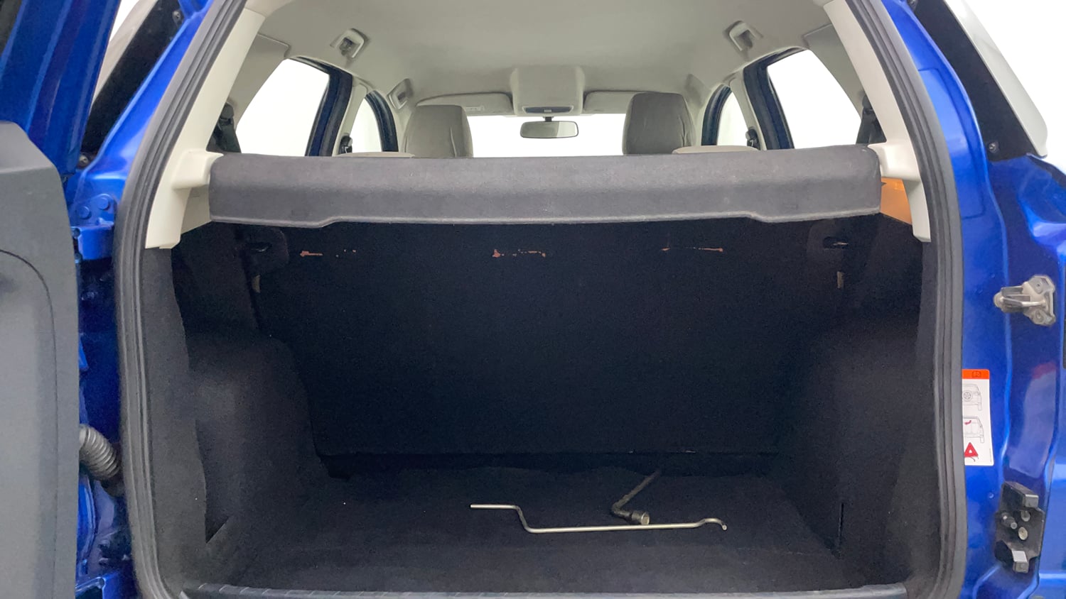 Used 2019 Ford EcoSport Titanium 1.5L TDCi Diesel Manual interior DICKY INSIDE VIEW