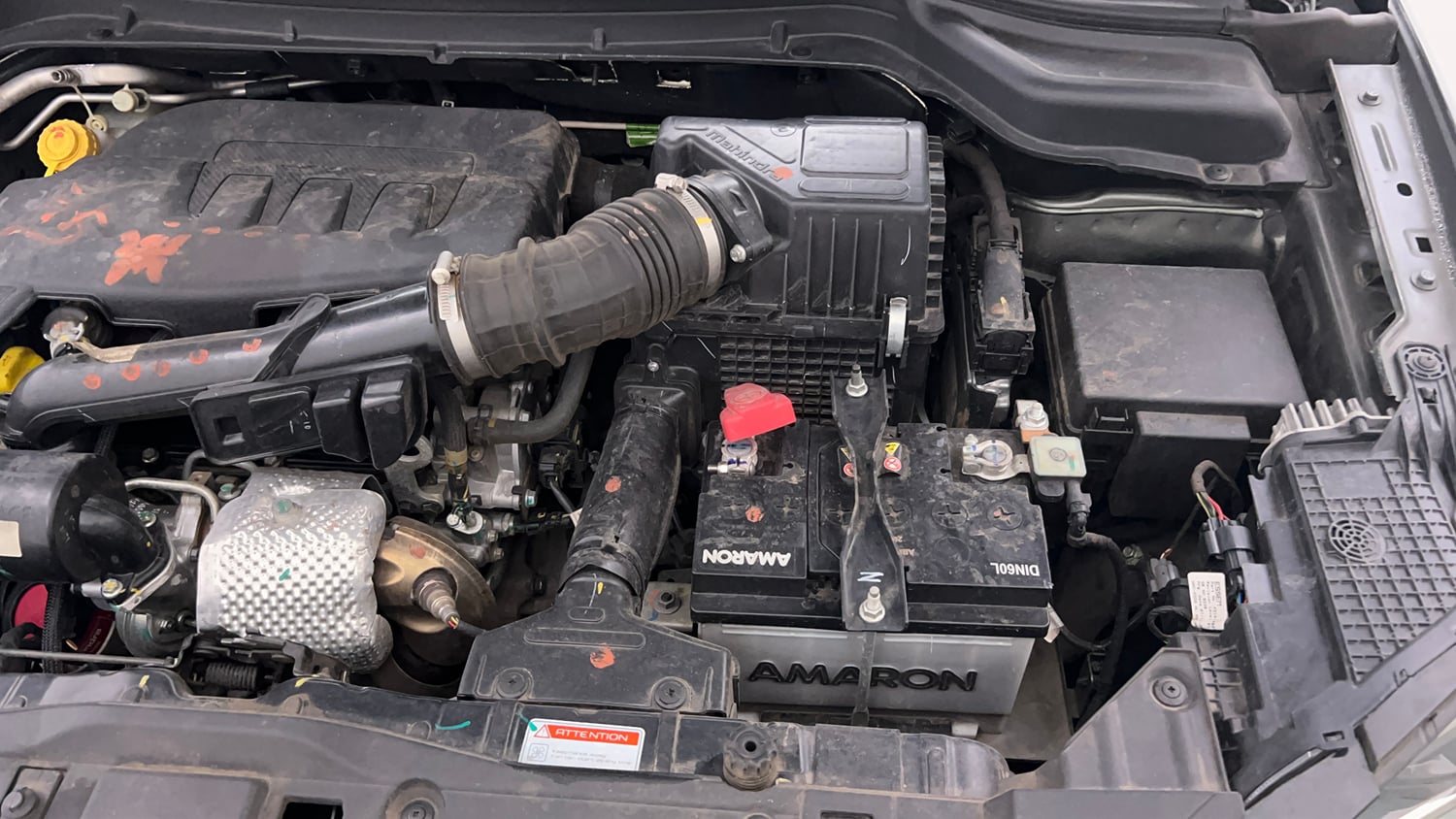 Used 2024 Mahindra XUV 3XO AX5 1.2 Petrol Petrol Manual engine ENGINE LEFT SIDE VIEW