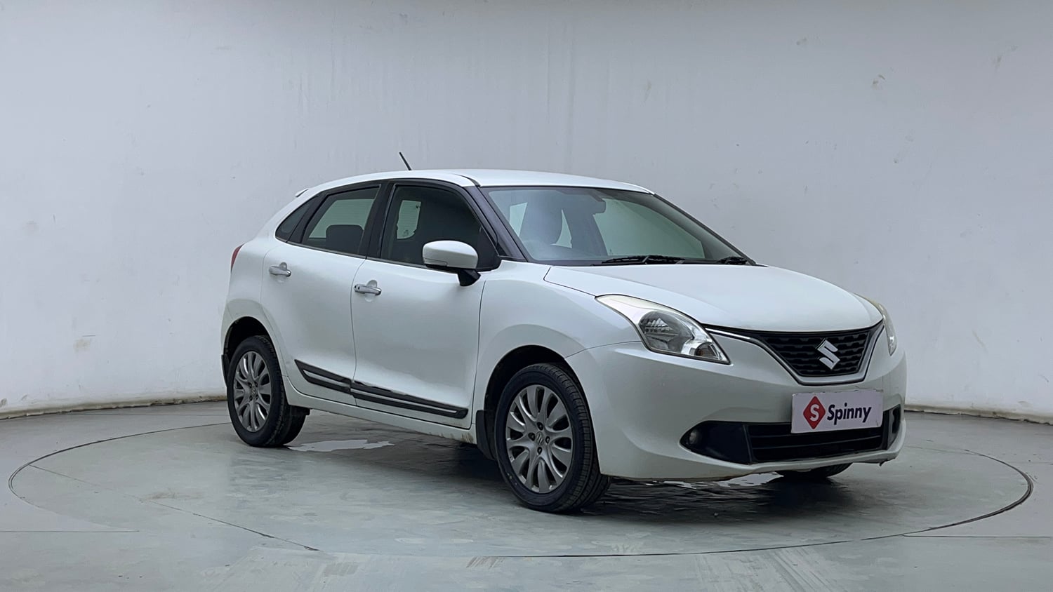 Used 2017 Maruti Suzuki Baleno Zeta 1.2 AT Petrol Automatic exterior RIGHT FRONT CORNER VIEW
