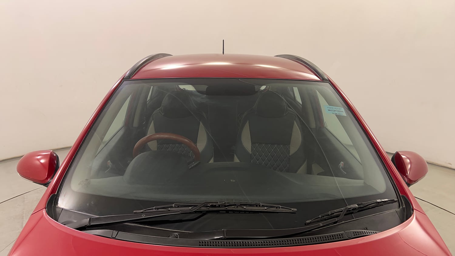 Used 2017 Hyundai Grand i10 Sportz (O) AT 1.2 Kappa VTVT Petrol Automatic exterior FRONT WINDSHIELD VIEW
