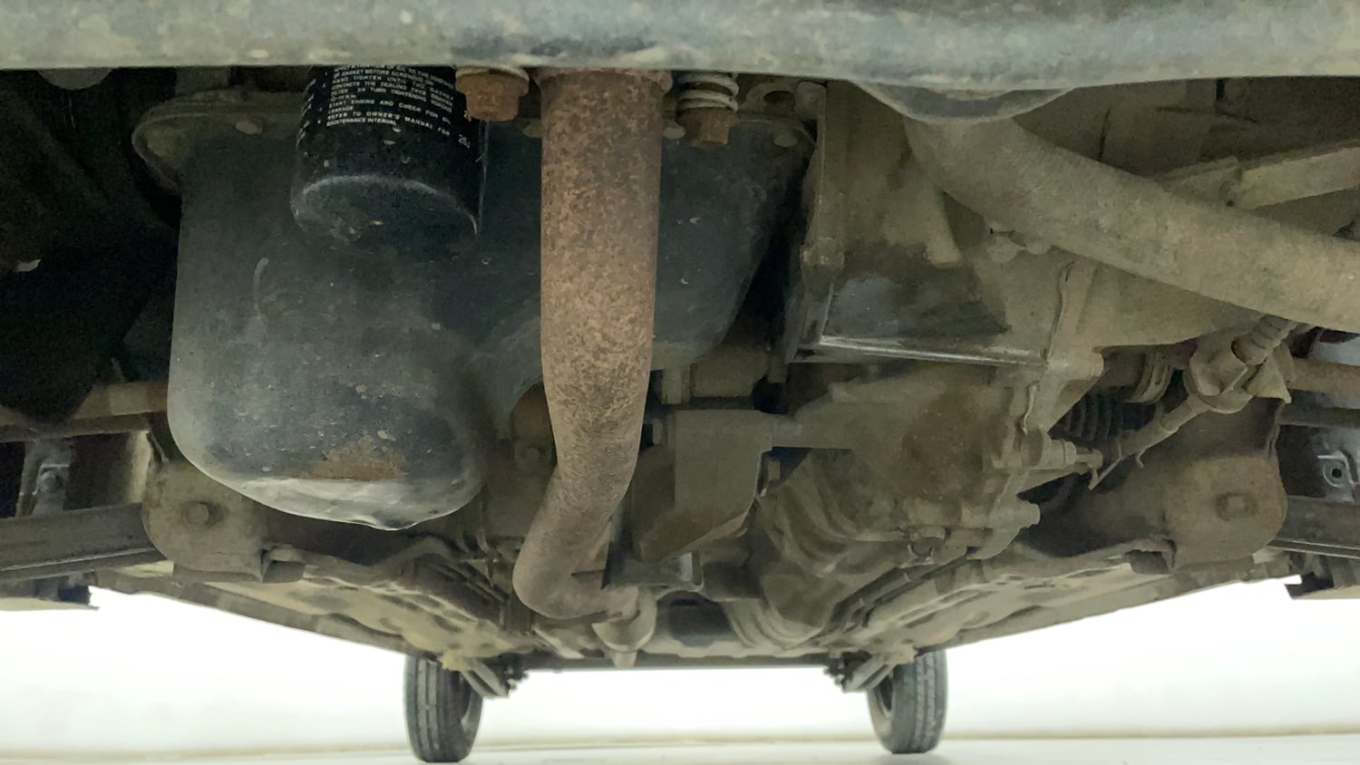 Used 2018 Maruti Suzuki Alto 800 LXi Petrol Manual extra FRONT LEFT UNDERBODY VIEW