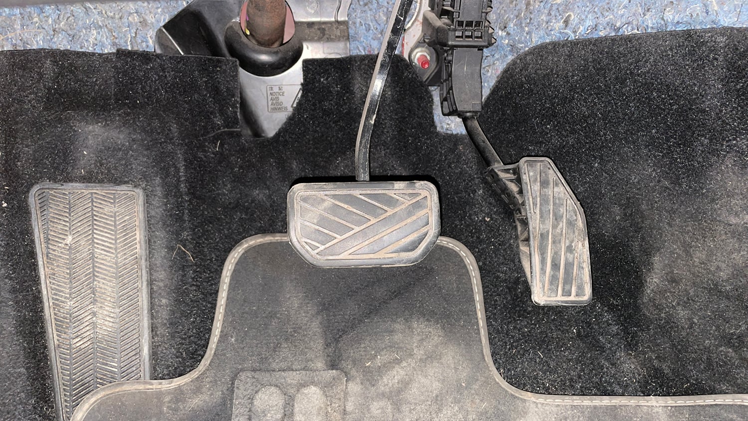 Used 2023 Toyota Glanza V AMT Petrol Automatic interior PEDALS VIEW
