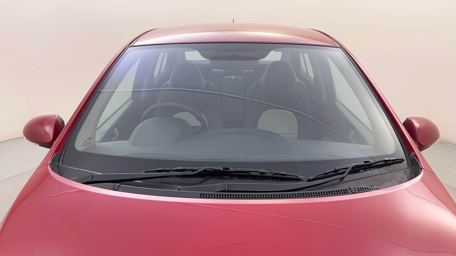 Used 2014 Hyundai Xcent S 1.2 Petrol Manual exterior FRONT WINDSHIELD VIEW