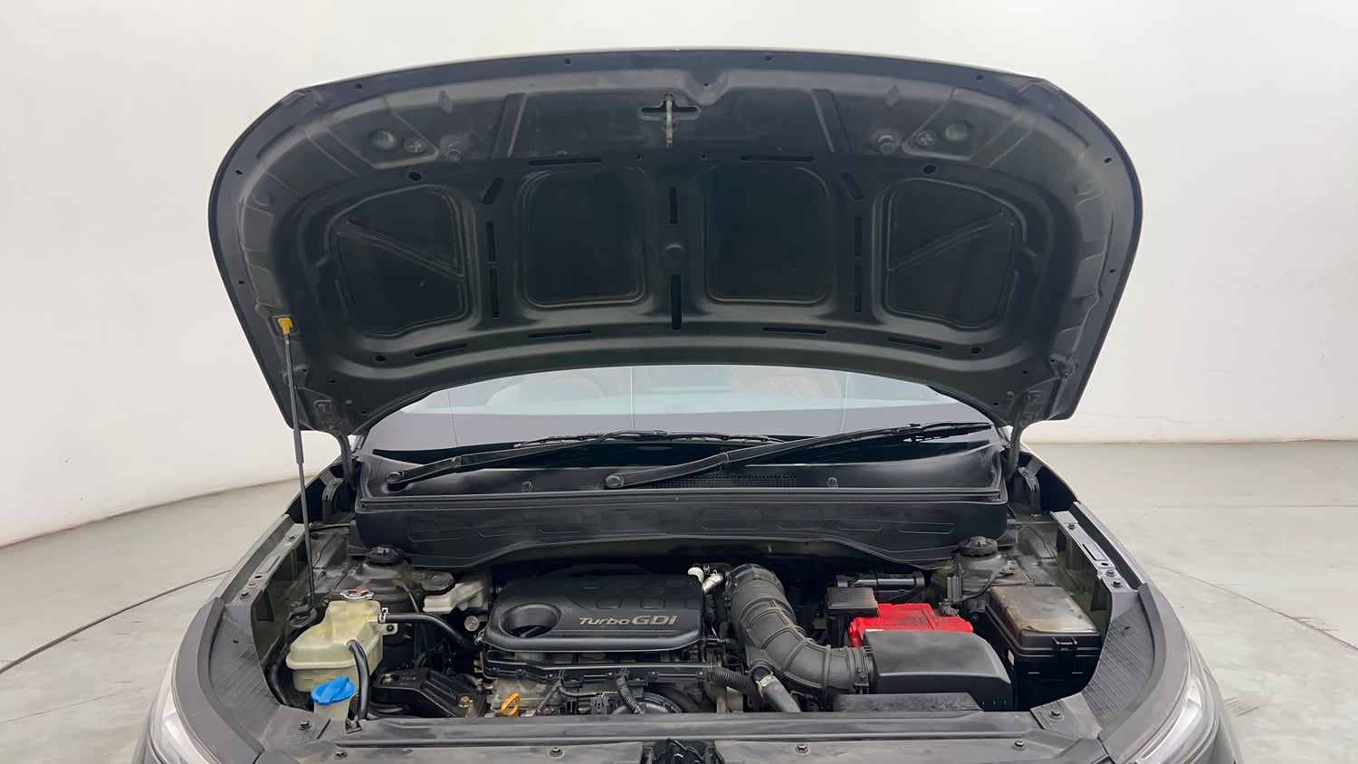 Used 2019 hyundai Venue SX 1.0 (O) Turbo Petrol Petrol Manual engine ENGINE & BONNET OPEN FRONT VIEW