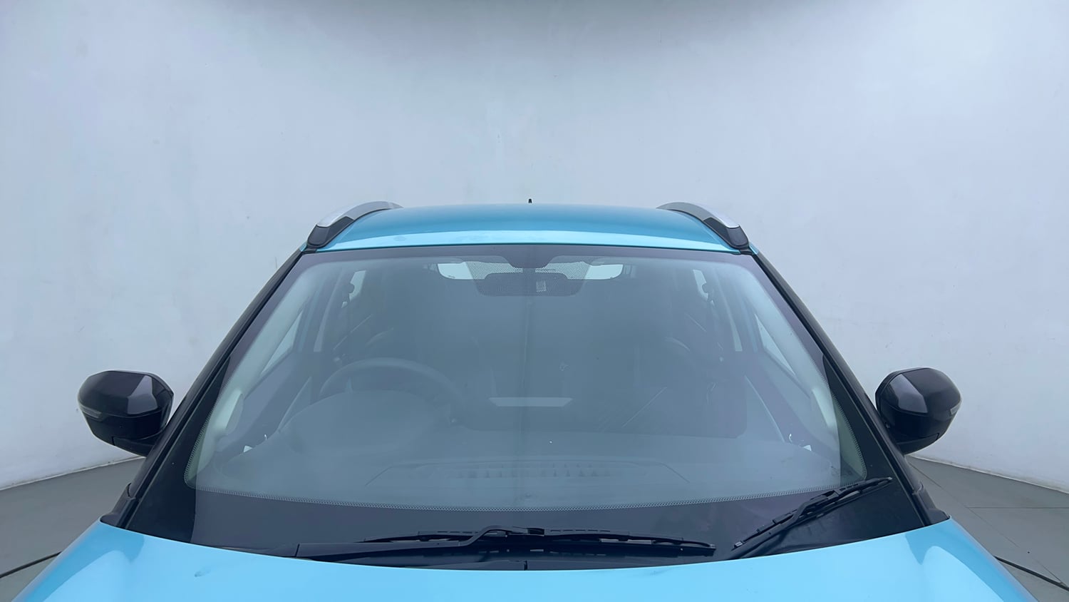 Used 2024 Tata Nexon Creative 1.2 Revotron Petrol 6AMT Petrol Automatic exterior FRONT WINDSHIELD VIEW