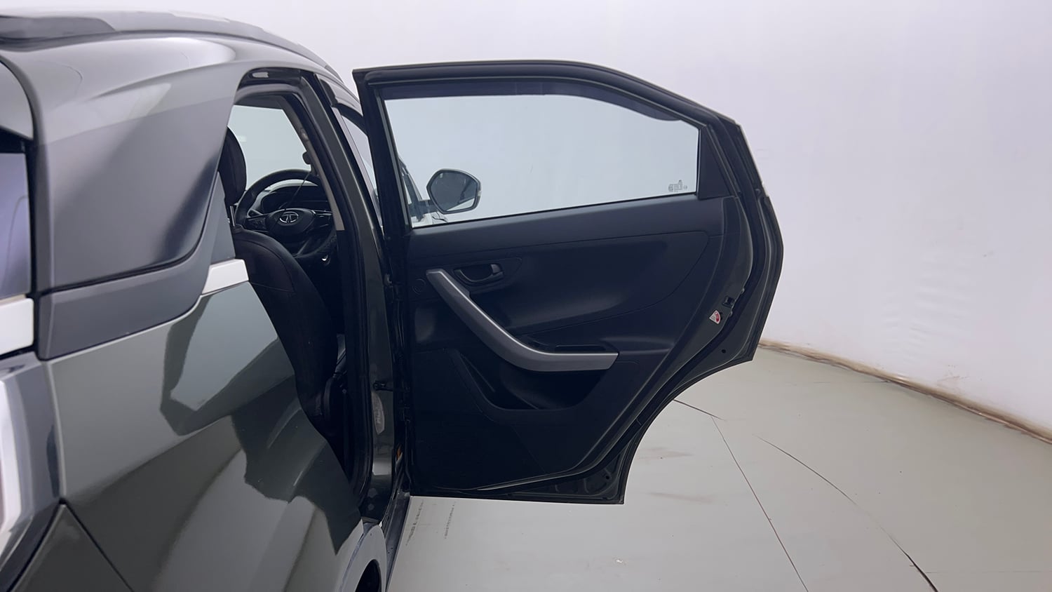 Used 2022 Tata Nexon XM (S) Petrol Manual interior RIGHT REAR DOOR OPEN VIEW