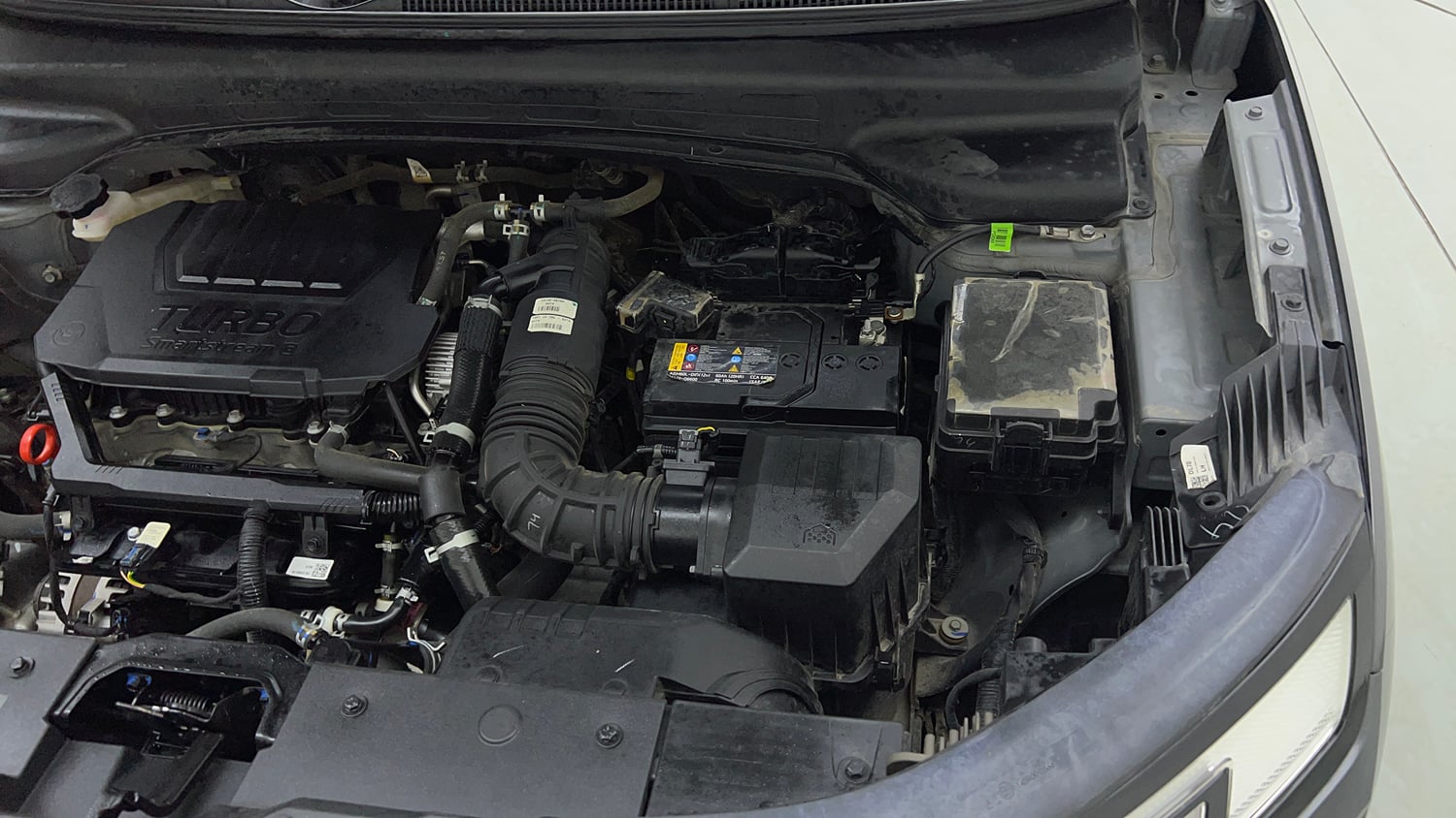 Used 2024 Hyundai Creta N-Line N10 1.5 Turbo DCT Petrol Automatic engine ENGINE LEFT SIDE VIEW