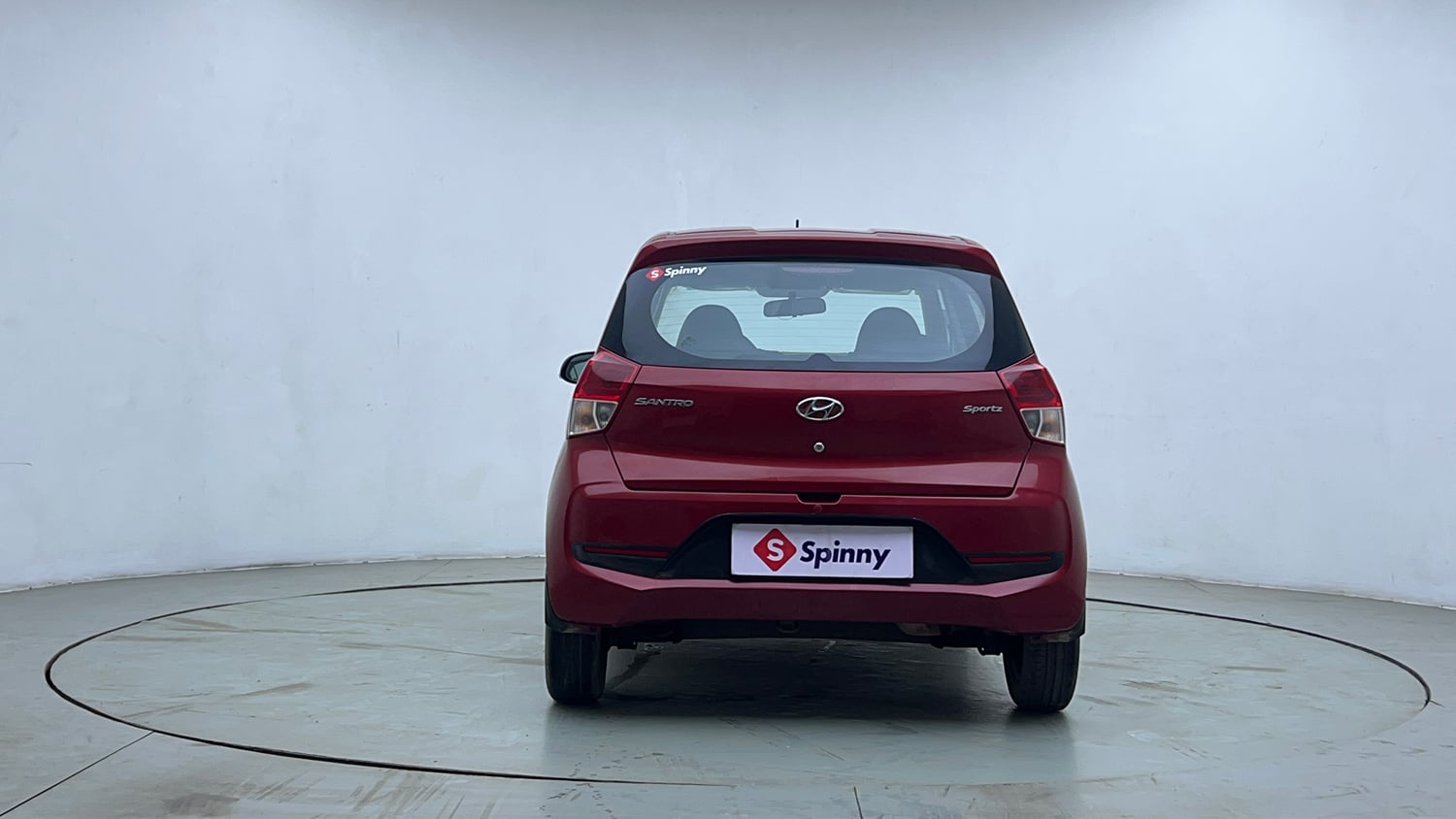 Used 2019 Hyundai Santro Sportz Petrol Manual exterior BACK VIEW