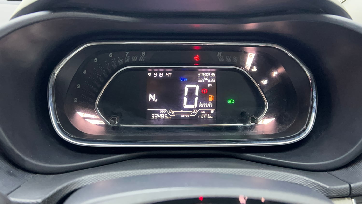 Used 2022 Tata Nexon XZA Plus (HS) Petrol Automatic interior CLUSTERMETER VIEW
