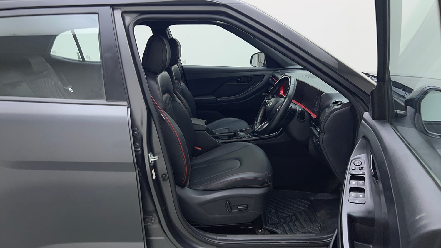 Used 2024 Hyundai Creta N-Line N10 1.5 Turbo DCT Petrol Automatic interior RIGHT SIDE FRONT DOOR CABIN VIEW