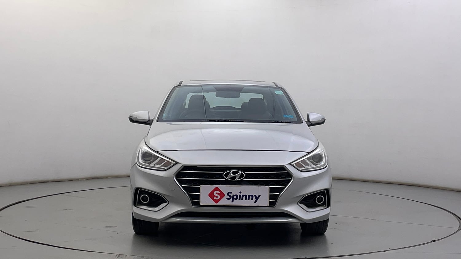 Used 2018 Hyundai Verna SX (O) 1.6 VTVT AT Petrol Automatic exterior FRONT VIEW
