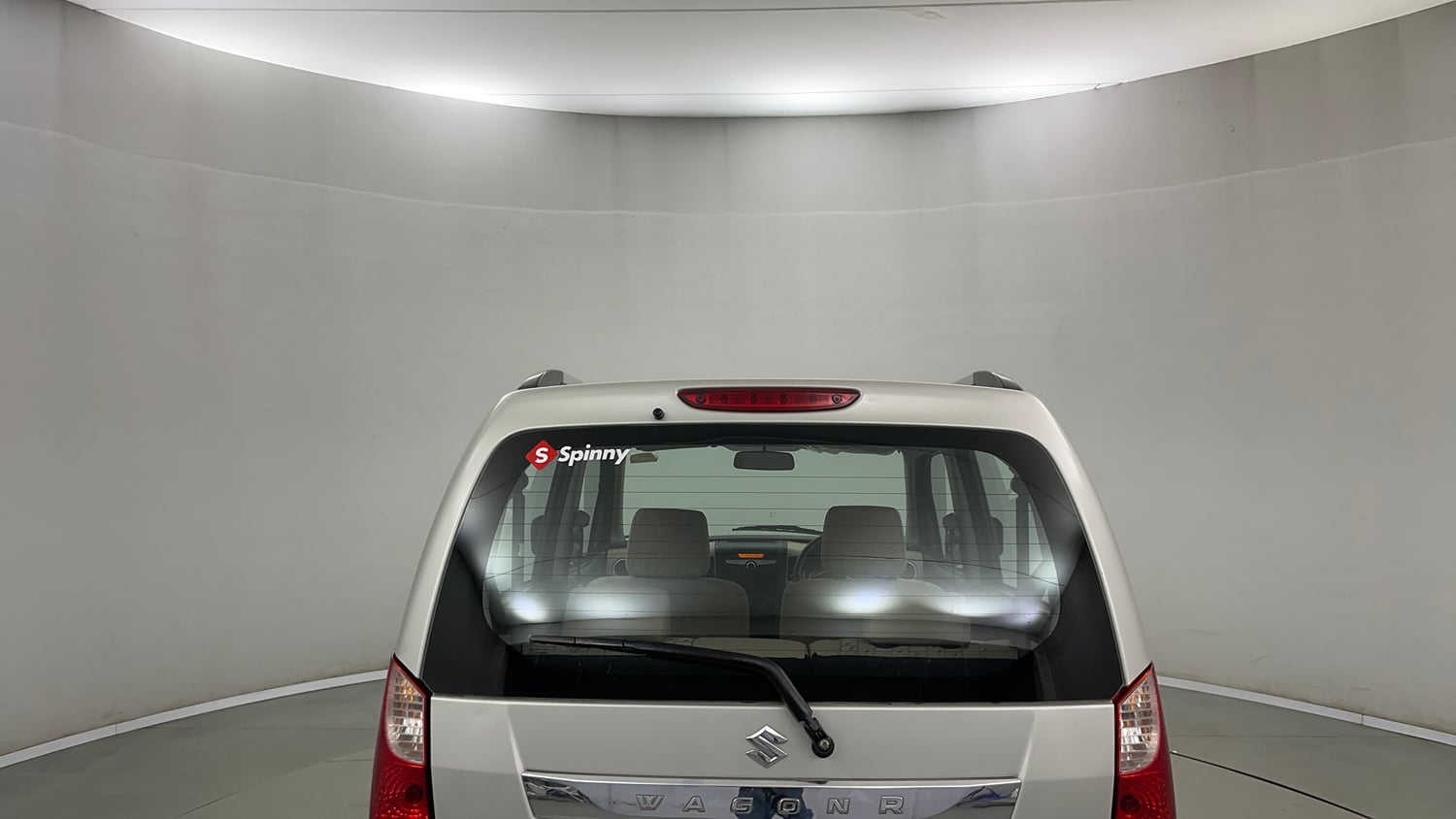 Used 2017 Maruti Suzuki Wagon R 1.0 VXI AMT Petrol Automatic exterior BACK WINDSHIELD VIEW