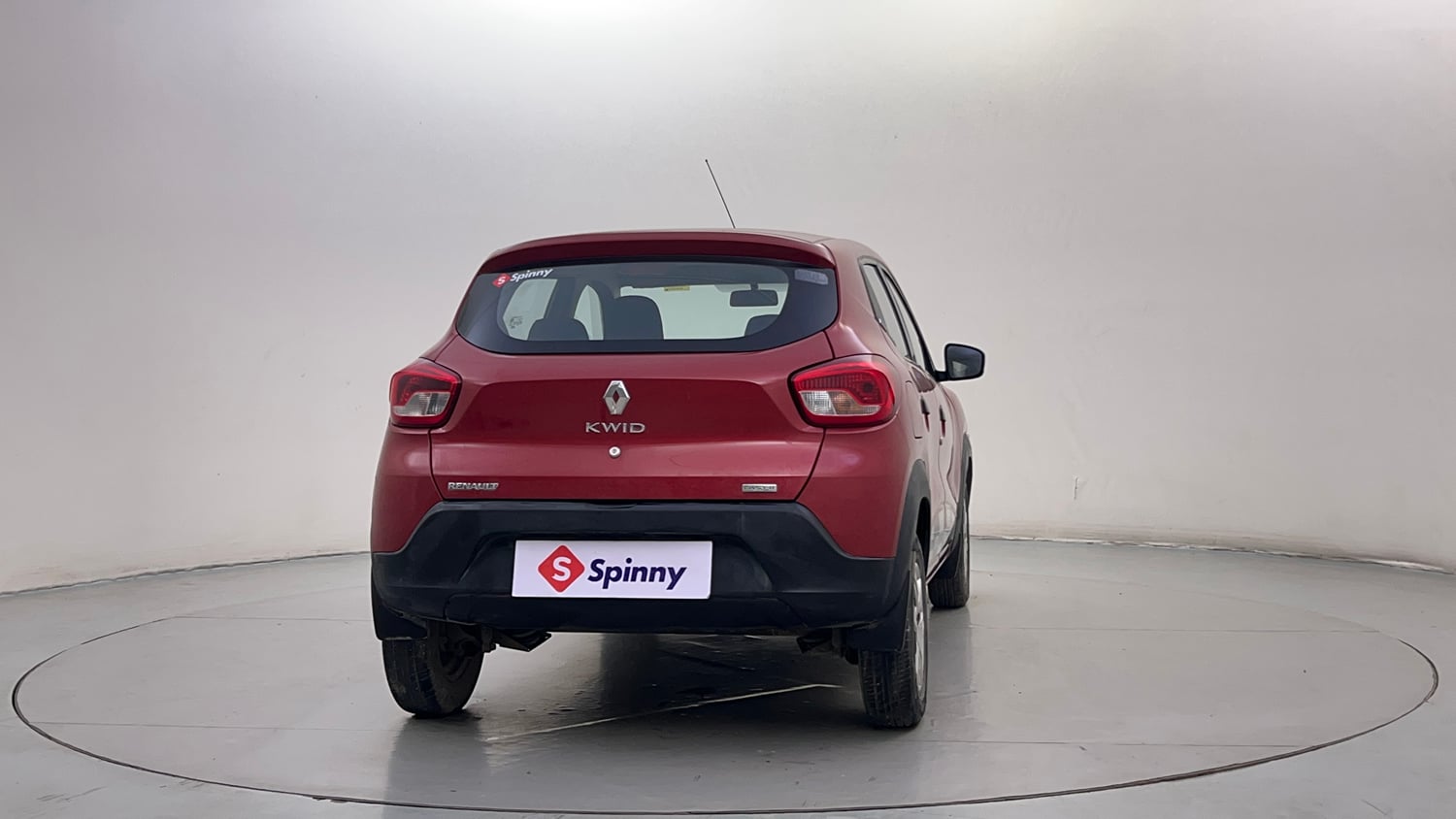 Used 2017 Renault Kwid 1.0 RXT AMT Opt Petrol Automatic exterior RIGHT REAR CORNER VIEW