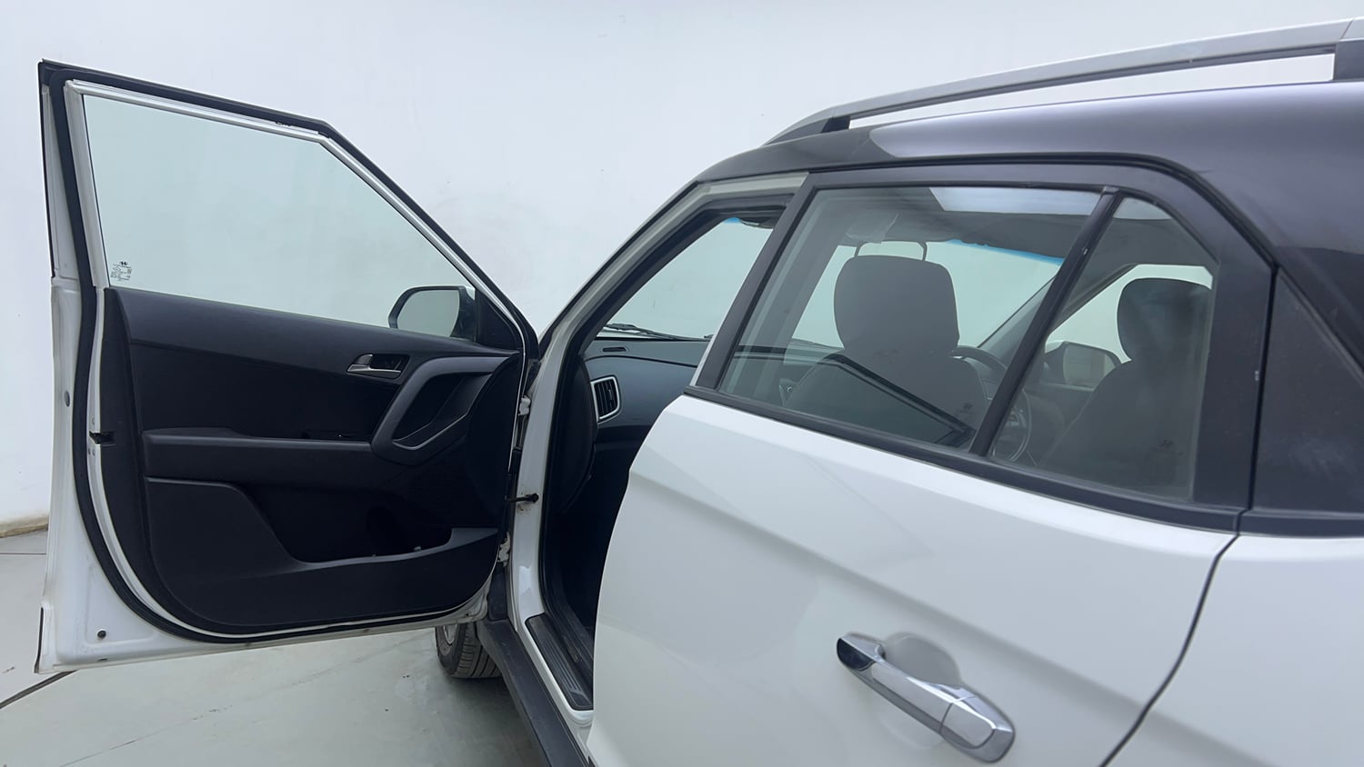 Used 2017 Hyundai Creta 1.6 SX Plus Petrol Special Edition Petrol Manual interior LEFT FRONT DOOR OPEN VIEW