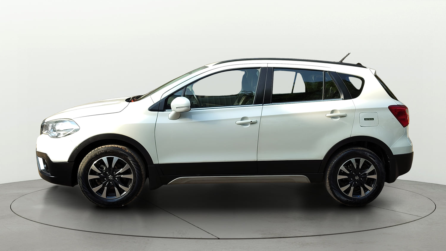 Used 2021 Maruti Suzuki S-Cross Zeta Petrol Manual exterior LEFT SIDE VIEW