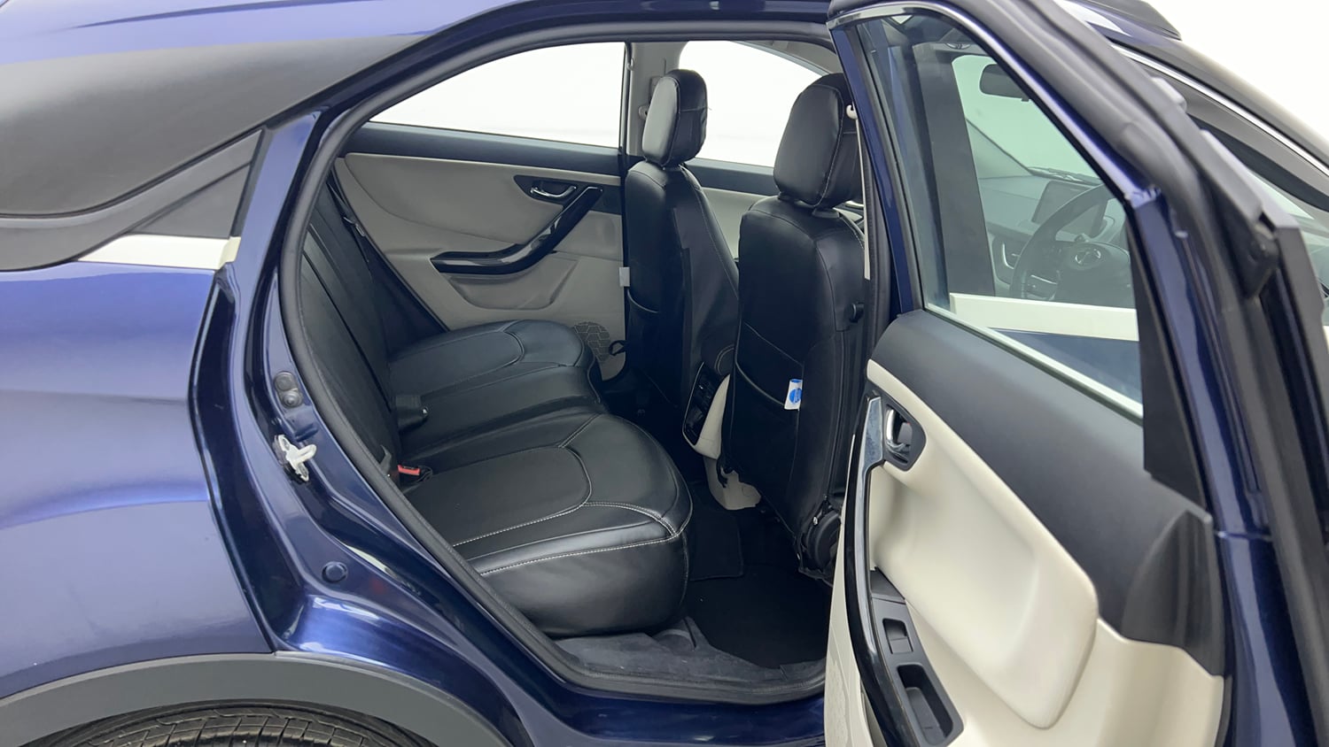 Used 2022 Tata Nexon XZA Plus (HS) Petrol Automatic interior RIGHT SIDE REAR DOOR CABIN VIEW