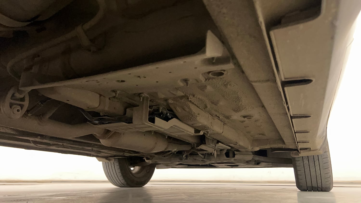 Used 2023 Kia Seltos GTX Plus 1.5 Diesel AT Diesel Automatic extra REAR RIGHT UNDERBODY VIEW