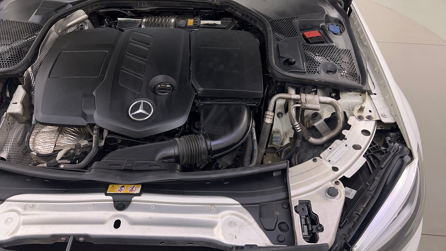 Used 2019 Mercedes-Benz C-Class C 220d Progressive Diesel Automatic engine ENGINE LEFT SIDE VIEW