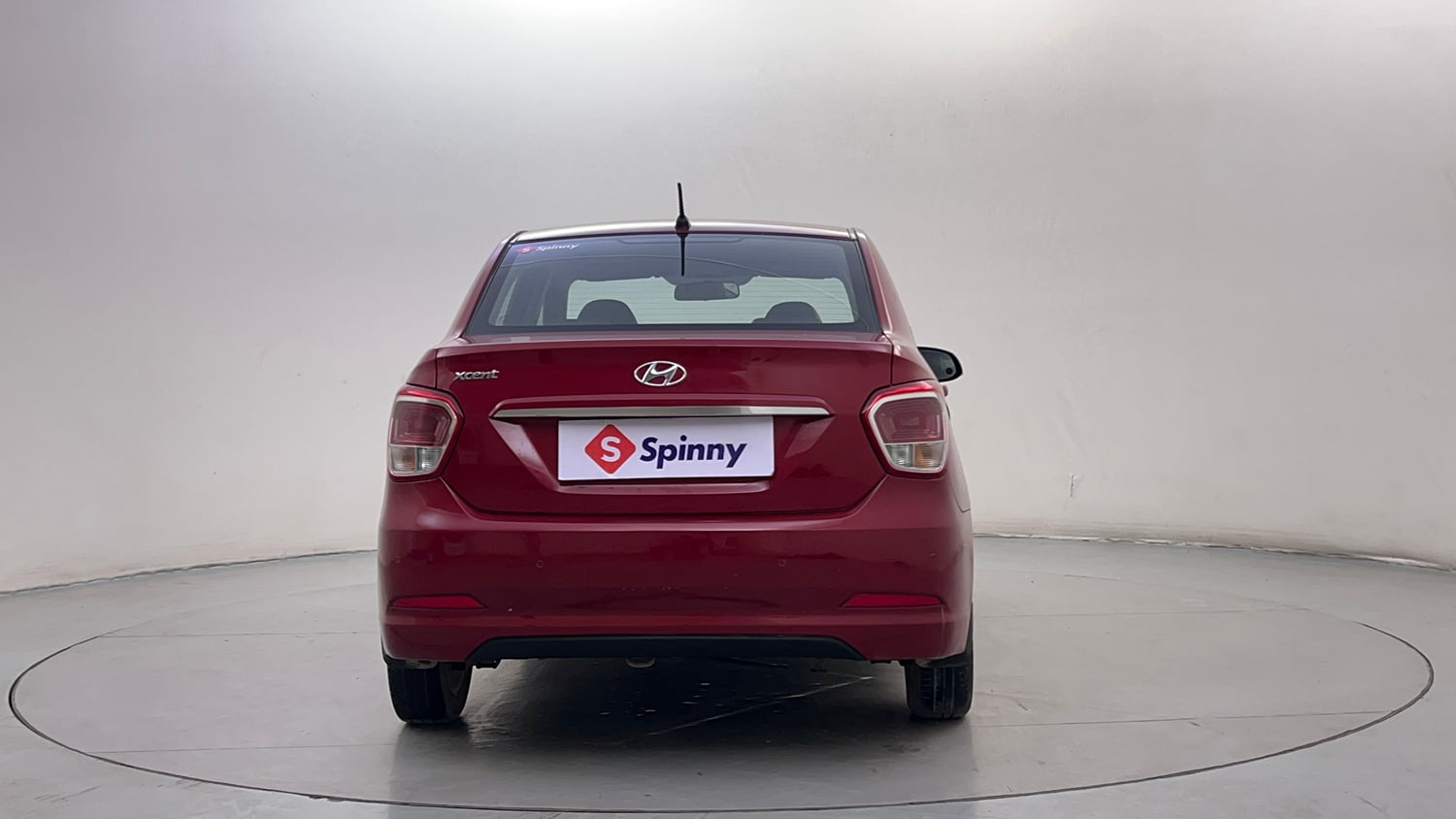 Used 2014 Hyundai Xcent S 1.2 Petrol Manual exterior BACK VIEW
