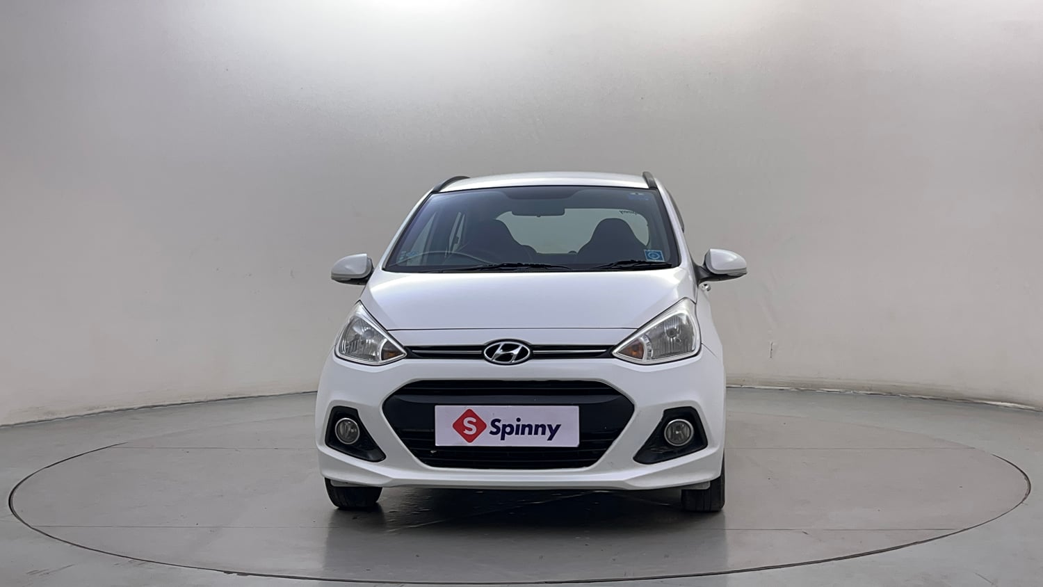 Used 2014 Hyundai Grand i10 Sportz 1.2 Kappa VTVT Petrol Manual exterior FRONT VIEW