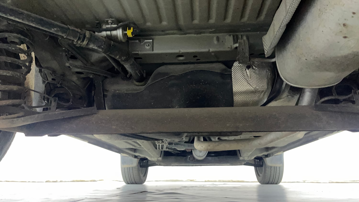 Used 2016 Ford EcoSport Titanium 1.5L Ti-VCT AT Petrol Automatic extra REAR UNDERBODY VIEW (TAKEN FROM REAR)