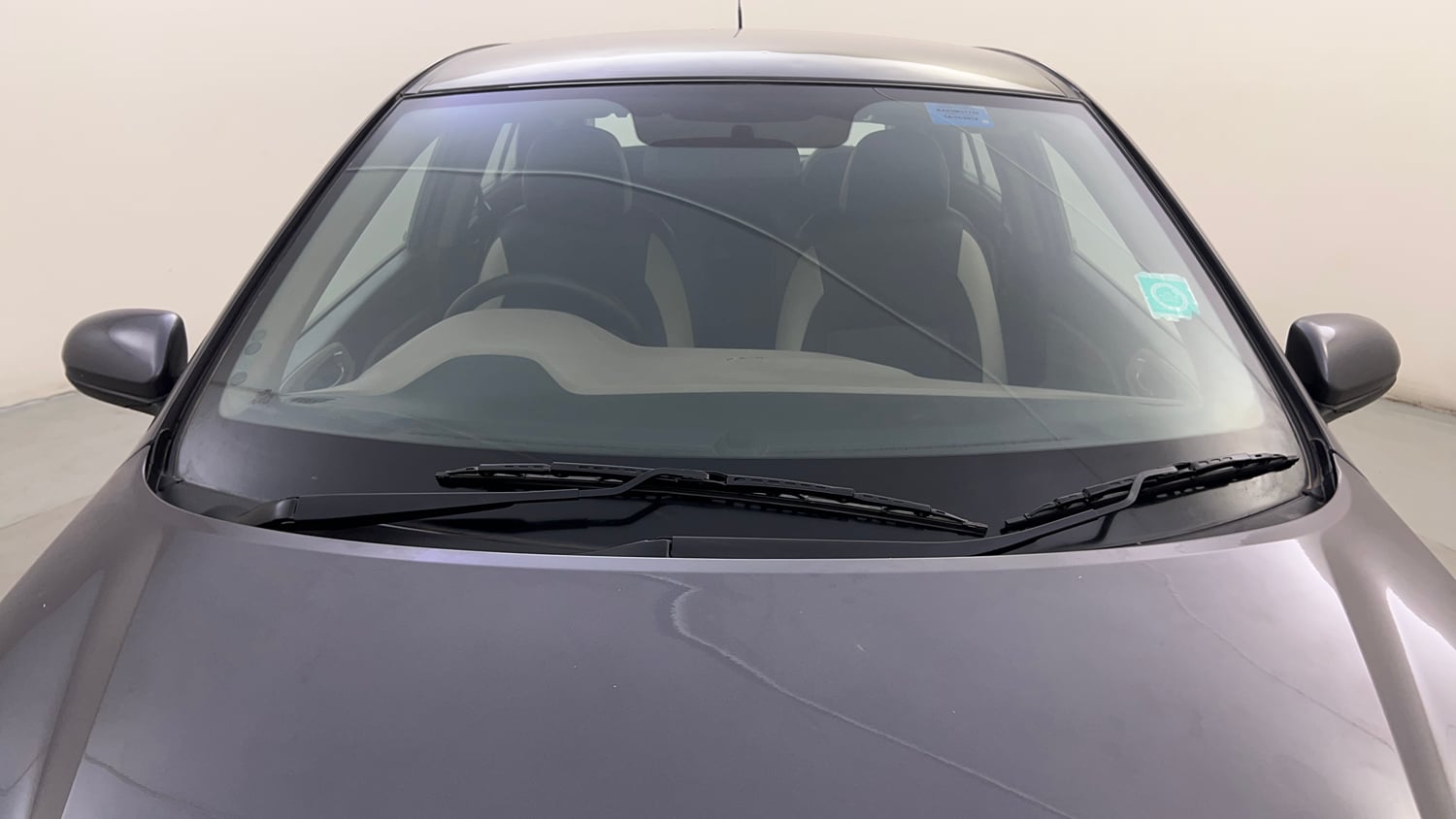 Used 2019 Hyundai Elite i20 Magna Plus 1.2 + CNG (Outside Fitted) Petrol Manual exterior FRONT WINDSHIELD VIEW
