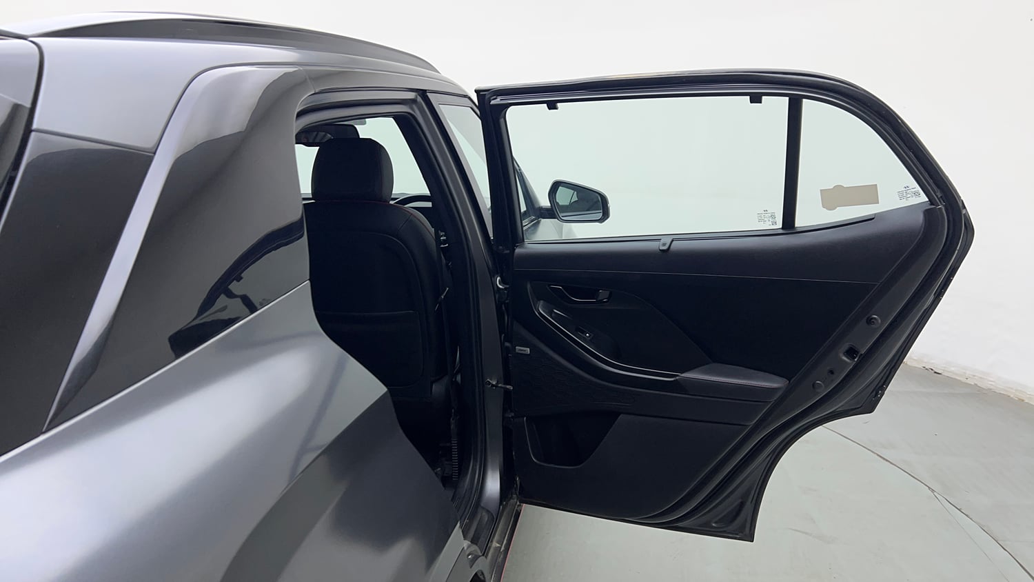 Used 2024 Hyundai Creta N-Line N10 1.5 Turbo DCT Petrol Automatic interior RIGHT REAR DOOR OPEN VIEW
