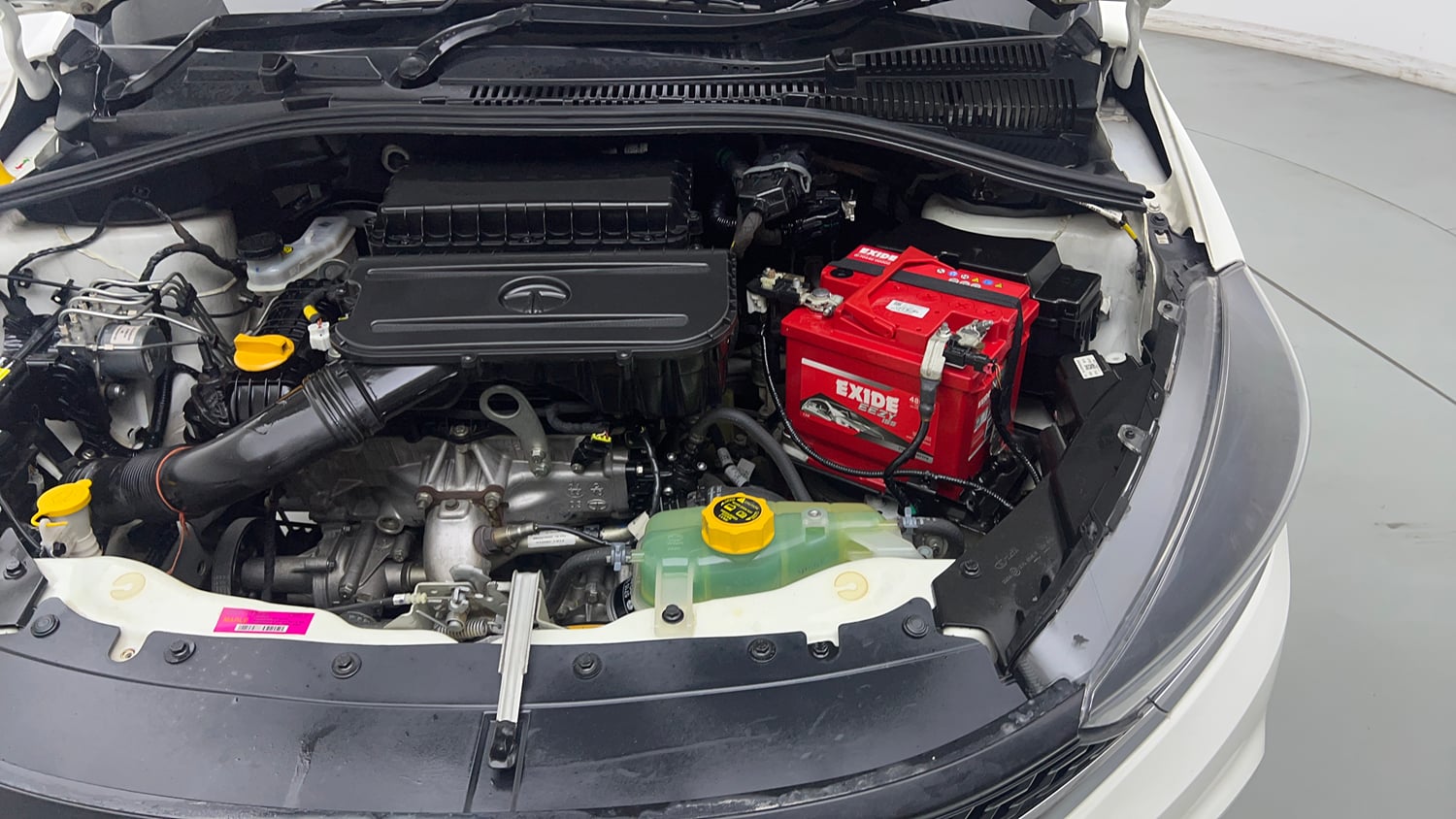 Used 2023 Tata Tiago XT (O) Petrol Manual engine ENGINE LEFT SIDE VIEW