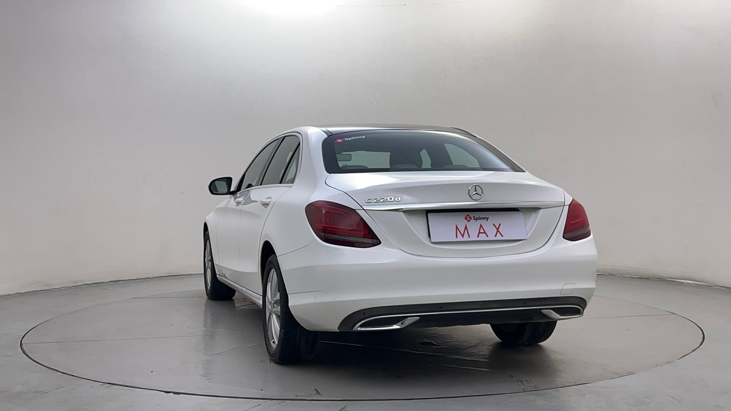 Used 2019 Mercedes-Benz C-Class C 220d Progressive Diesel Automatic exterior LEFT REAR CORNER VIEW