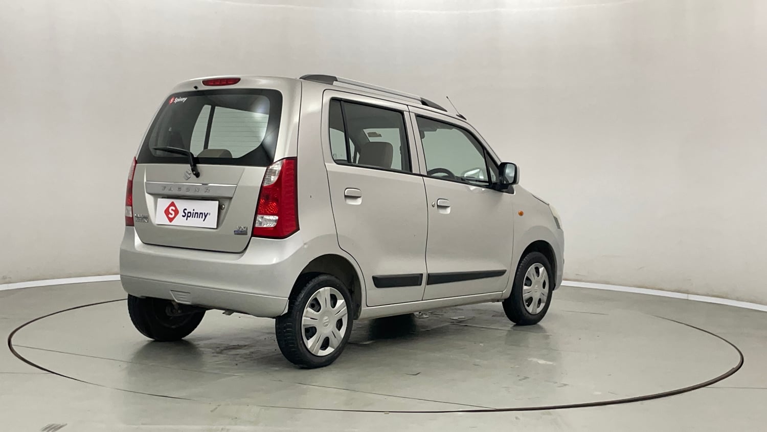 Used 2017 Maruti Suzuki Wagon R 1.0 VXI AMT Petrol Automatic exterior RIGHT REAR CORNER VIEW