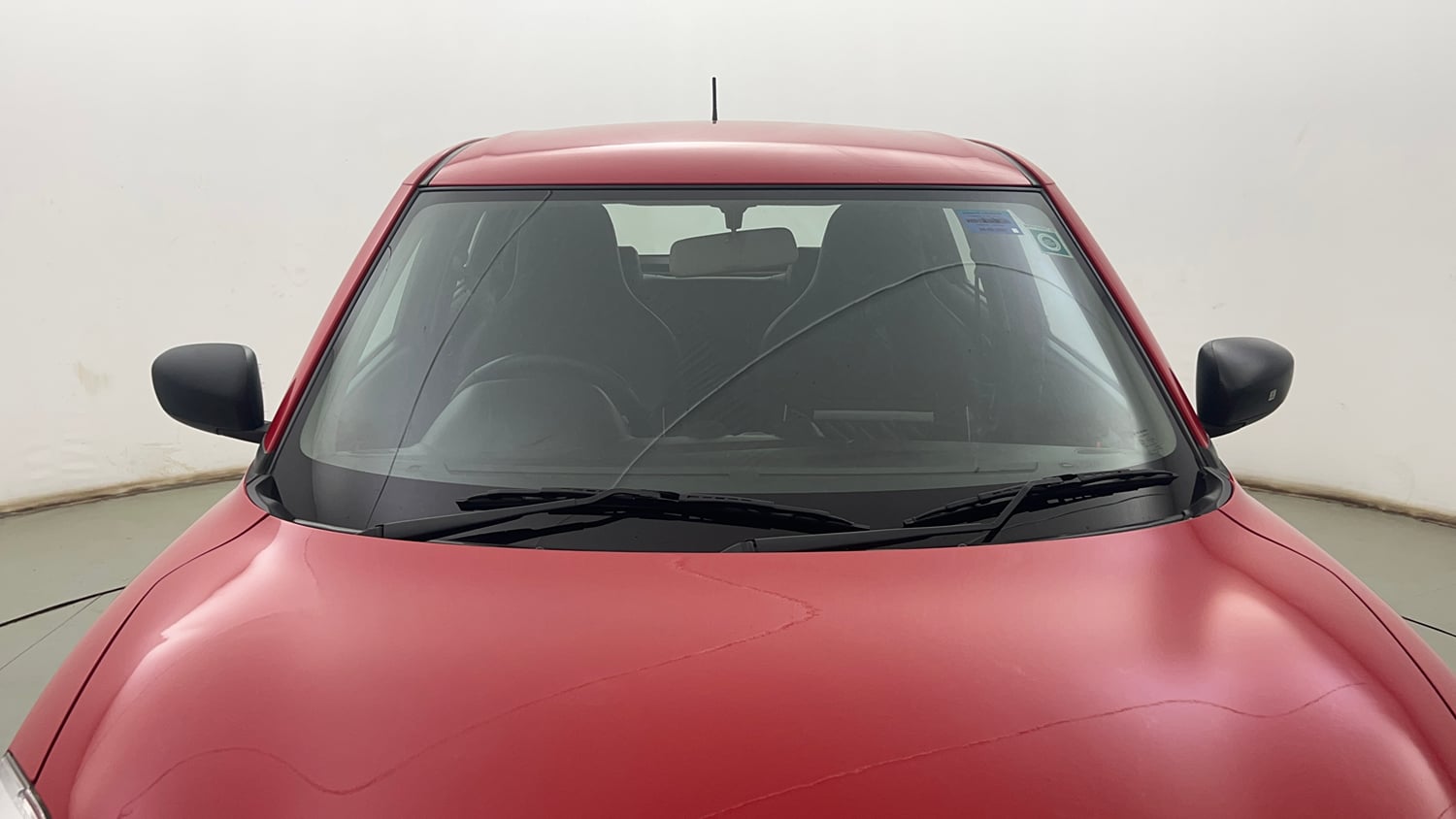 Used 2021 Maruti Suzuki Swift LXi Petrol Manual exterior FRONT WINDSHIELD VIEW