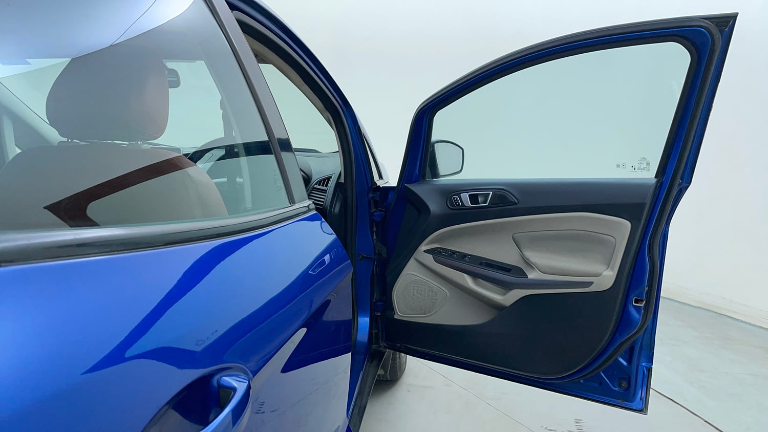 Used 2020 Ford EcoSport Titanium + 1.5L Ti-VCT AT Petrol Automatic interior RIGHT FRONT DOOR OPEN VIEW