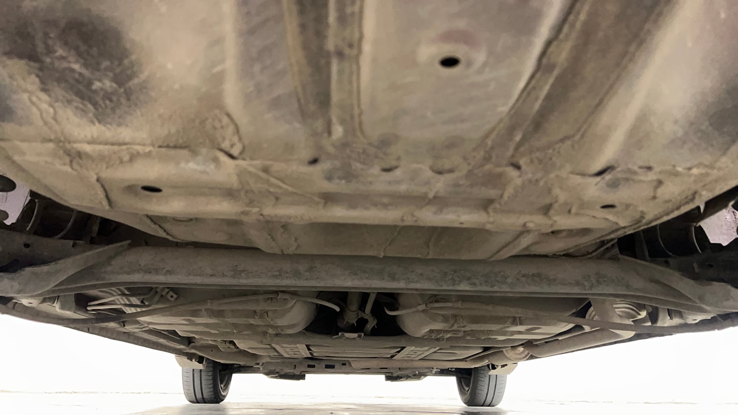 Used 2015 Honda Jazz SV Petrol Petrol Manual extra REAR UNDERBODY VIEW (TAKEN FROM REAR)