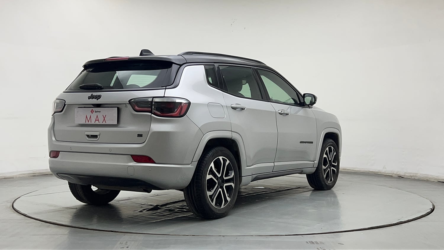 Used 2022 Jeep Compass Model S (O) 1.4 Petrol DCT Petrol Automatic exterior RIGHT REAR CORNER VIEW