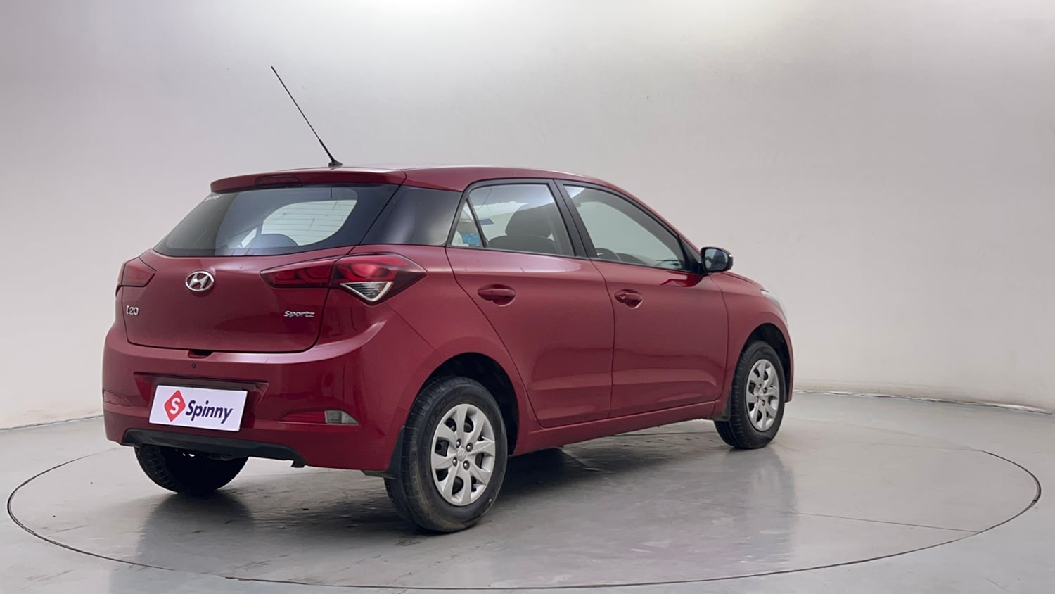 Used 2017 Hyundai Elite i20 Sportz 1.2 Petrol Manual exterior RIGHT REAR CORNER VIEW