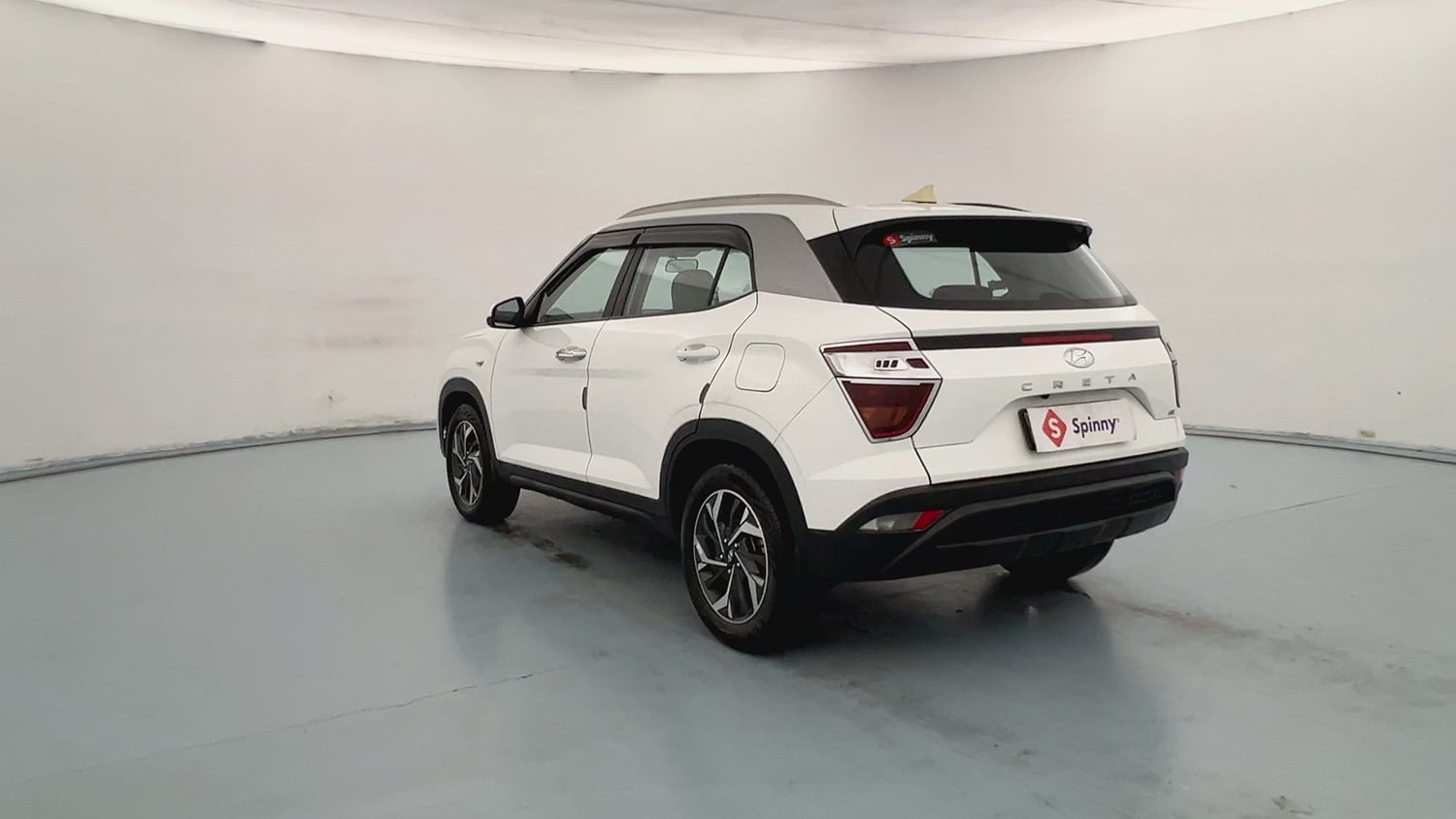 Used 2023 Hyundai Creta E 1.5 Diesel Diesel Manual exterior LEFT REAR CORNER VIEW