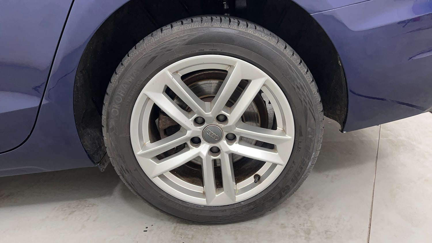 Used 2021 Audi A4 Premium Plus 40 TFSI Petrol Automatic tyres LEFT REAR TYRE RIM VIEW